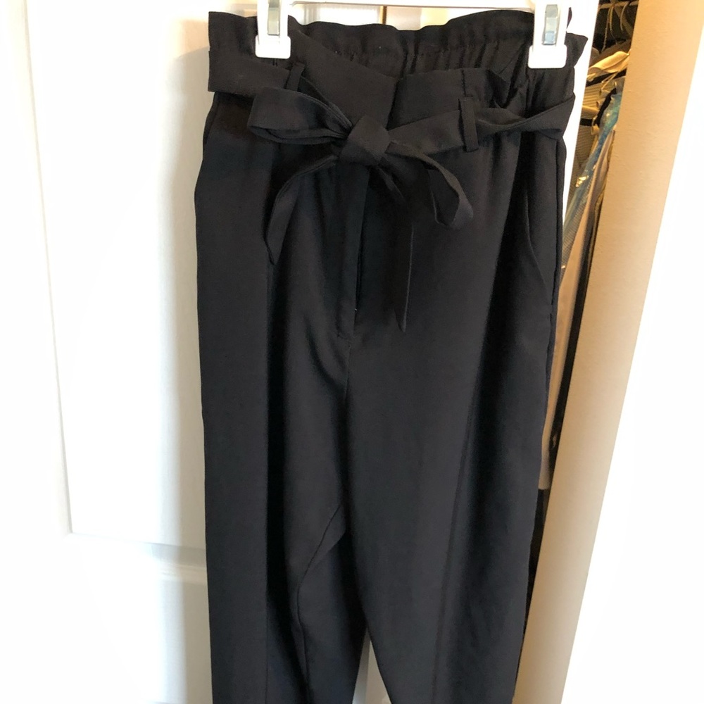 H&M high waist work pants